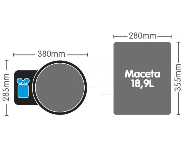 Sistema AutoPot XL 100 macetas SmartPot - Imagen 3