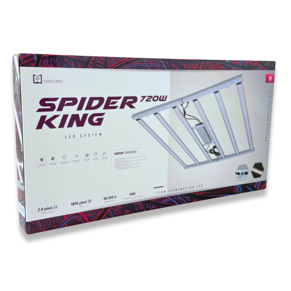 Sistema LED Spider King 720W Vanguard Hydroponics - Image 4