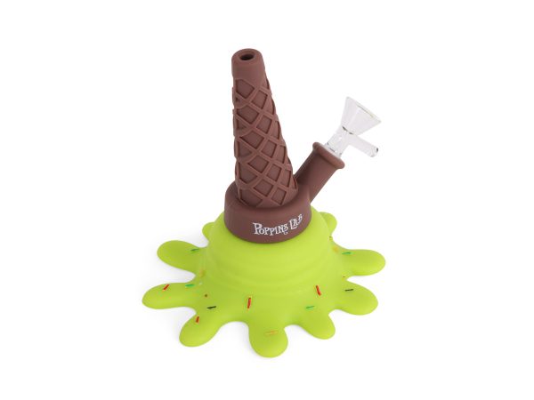 Silicone ice cream bong 12cm Poppins Lab