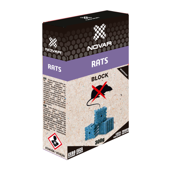Block rats brodifacoum 300 gr Vithal