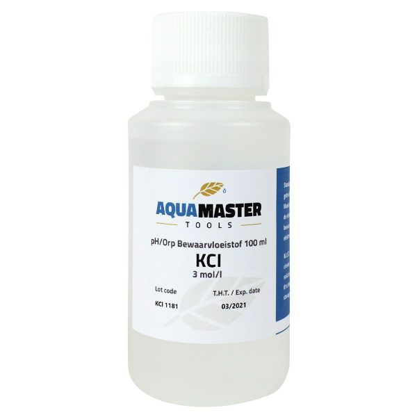 Solución almacenamiento KCI 100 ml Aqua Master