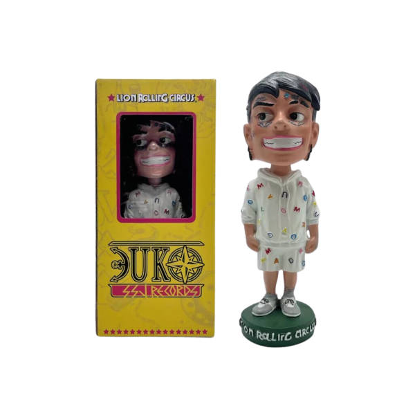 Duki brown bobble head