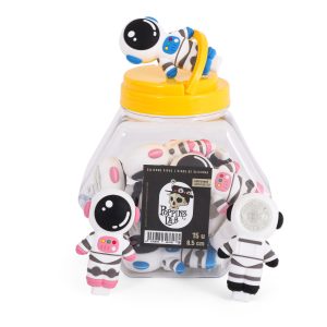 Pipas astronauta silicona 8,5cm (display 15 u) Poppins Lab
