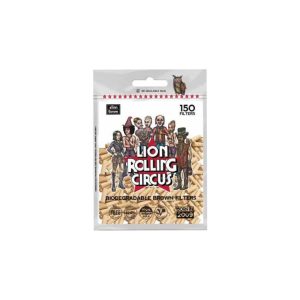 Filtros biodegradables Lion Rolling Circus
