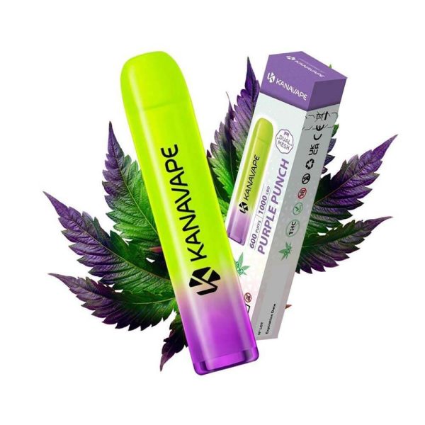 Vaporizador desechable purple punch Kanavape