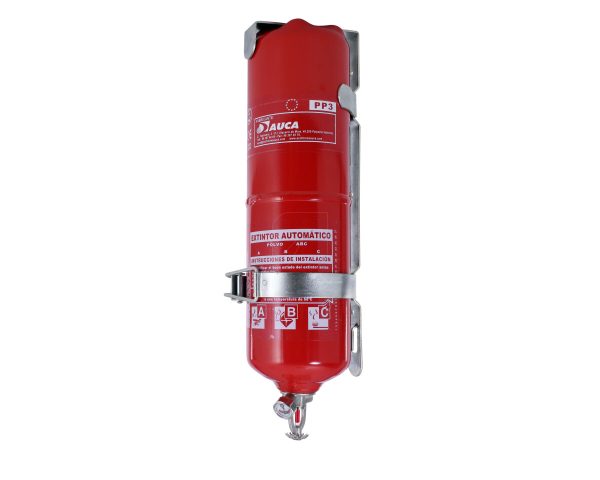 Extintor automatico 3 kg + soporte