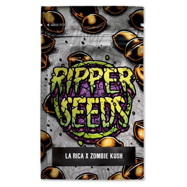 La rica x zombie kush (3) Ripper Seeds