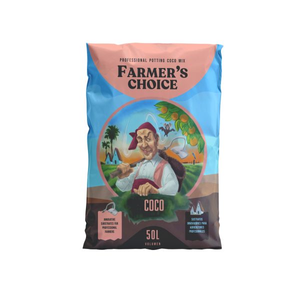 Sustrato coco 50 L Farmer's Choice