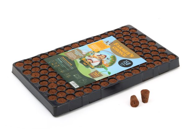 Bandeja Bioplugs Dry 104 alv (37 x 37 x 50 mm) Farmer´s Choice - Imagen 2