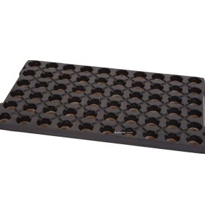 Bandeja plástico 22 mm 104 alv (25 uds) Jiffy