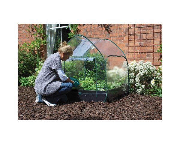 Cubierta plástico Pop Up para Grow Bed