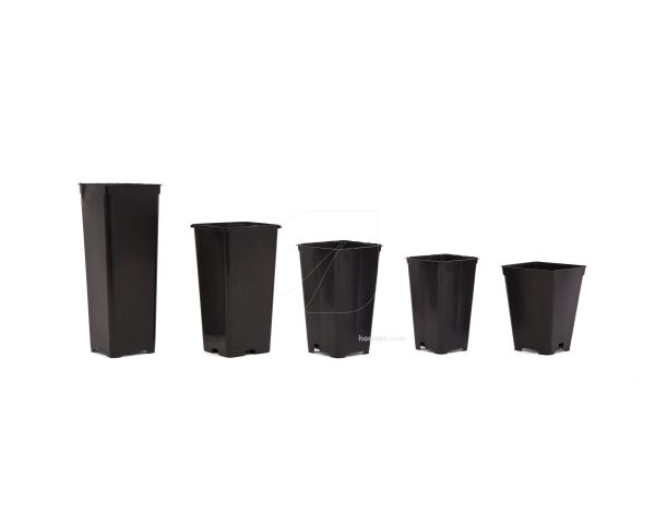 Maceta cuadrada (14 x 10,3 cm) (93 uds) (1,1 L)