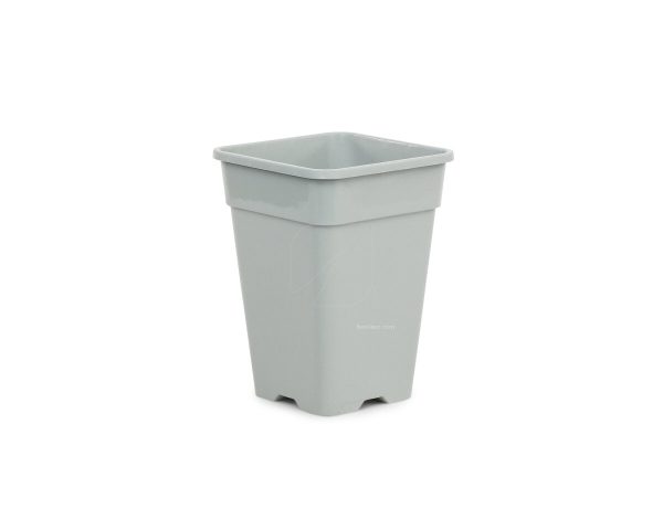 Maceta cuadrada blanca (20 x 20 x 27 cm) (30 uds) (7 L)
