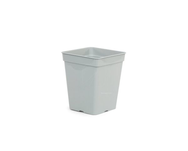 Maceta cuadrada blanca (22 x 22 x 27 cm) (25 uds ) (11 L) - Image 5