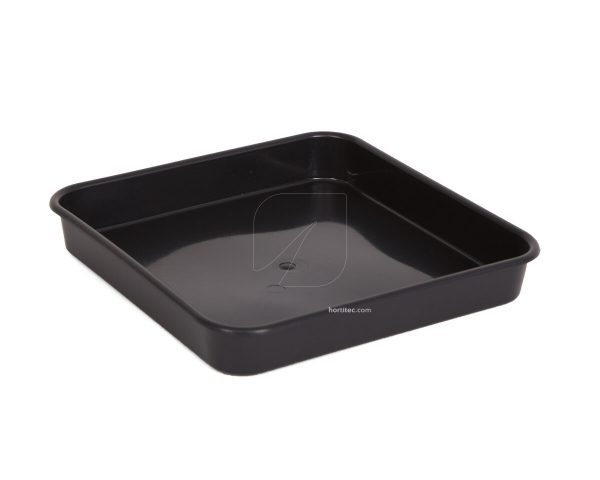 Plato cuadrado compatible con maceta 20/22 cm (25 uds) - Imagen 2