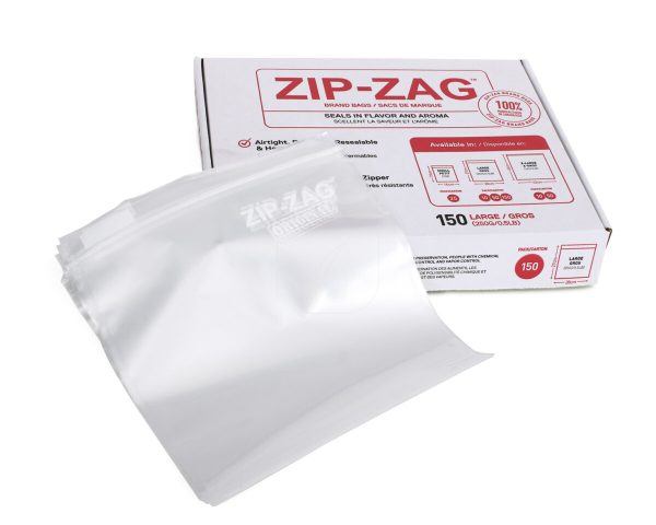 Bag L (50 units) 1/4 kg Zip-Zag - Image 2