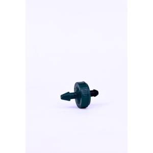 Self-compensating dripper with cylindrical outlet 8 l/h