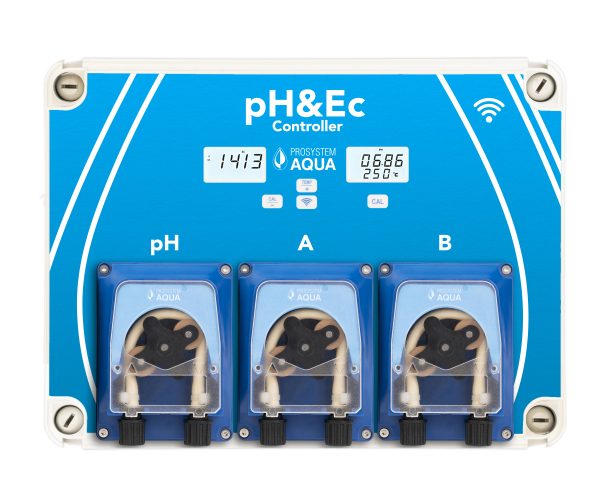 Controlador automático ph & ec conexión wifi Prosystem Aqua
