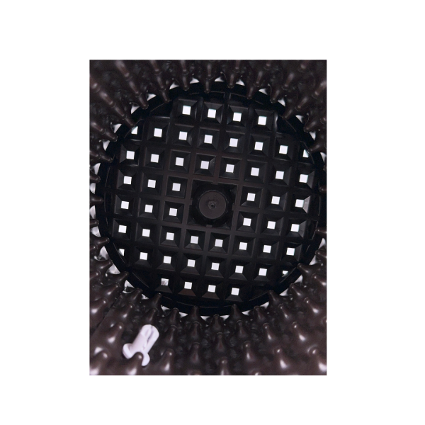 Maceta redonda white outside/black inside 6,5 L Root Plus - Image 5