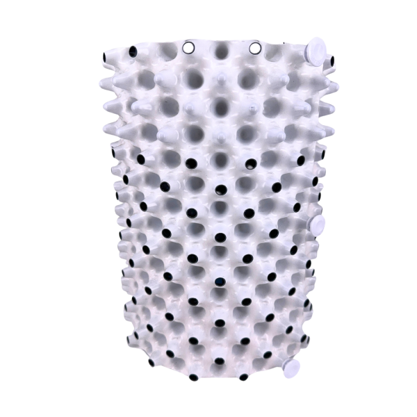 Maceta redonda white outside/black inside 6,5 L Root Plus - Image 4
