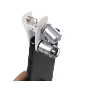 Microscopio 60x con clip