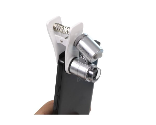 Microscopio 60x con clip