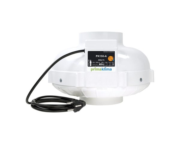 Extractor pk 150 mm-A 1 vel (600 m³/h) Prima Klima - Imagen 2
