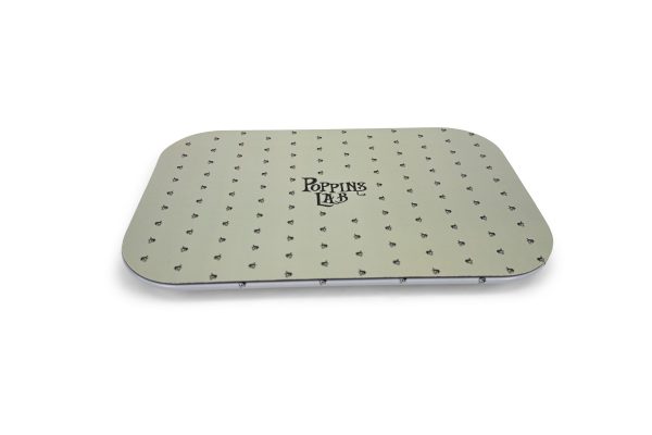 Bandeja de metal beige 288x188mm magnetic cover Poppins Lab - Image 4