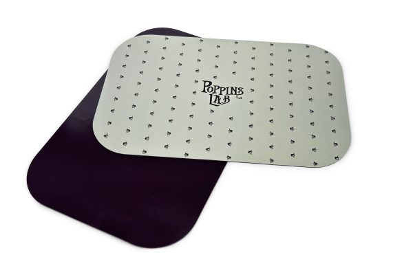 Bandeja de metal beige 288x188mm magnetic cover Poppins Lab - Image 2