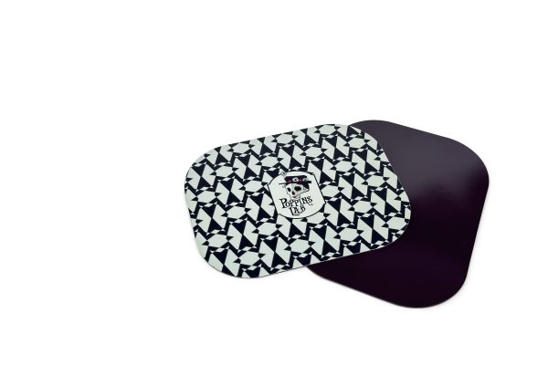 Bandeja de metal geometric 180x140mm magnetic cover Poppins Lab - Image 3
