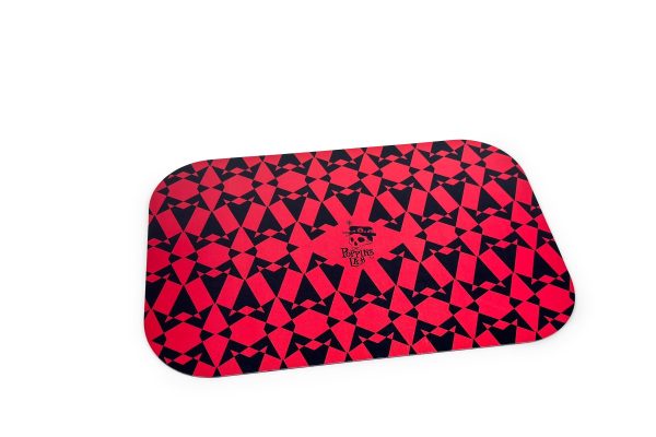 Bandeja de metal roja 288x188mm magnetic cover Poppins Lab - Image 3