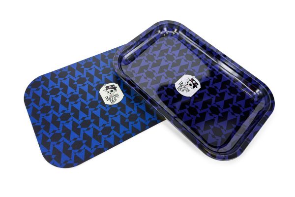 Bandeja de metal azul 288x188mm magnetic cover Poppins Lab - Image 2
