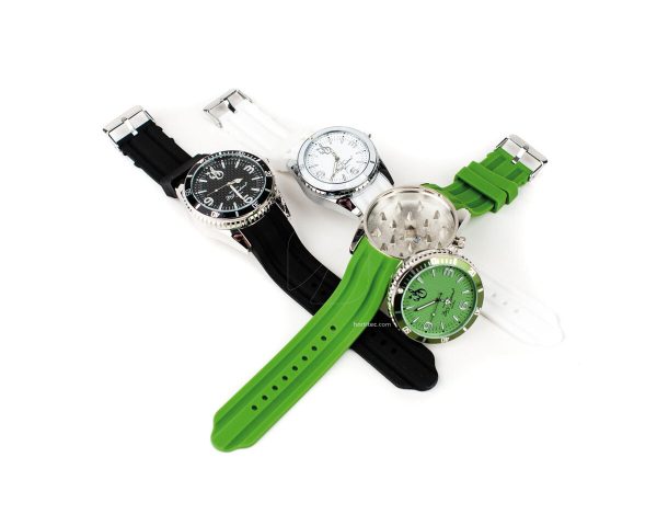 Reloj pulsera / grinder verde