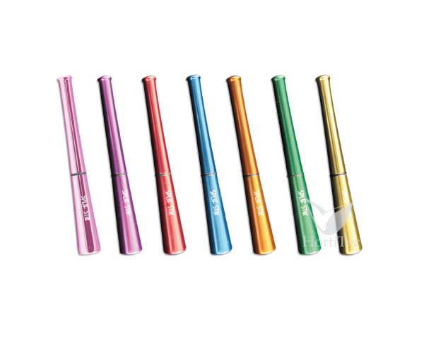 Pipa spliff-stick acero inoxidable naranja