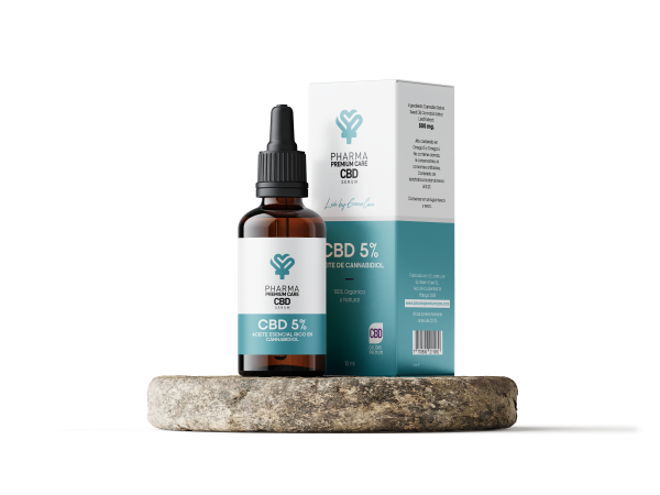 Aceite 5% 10 ml Pharma Premium Care CBD