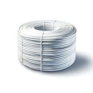 Microtubo polietileno blanco/negro 5 Ø 100 m