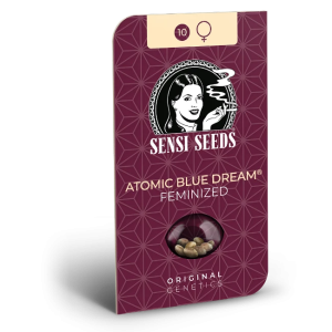 Atomic blue dream (10) 100% sensi seeds