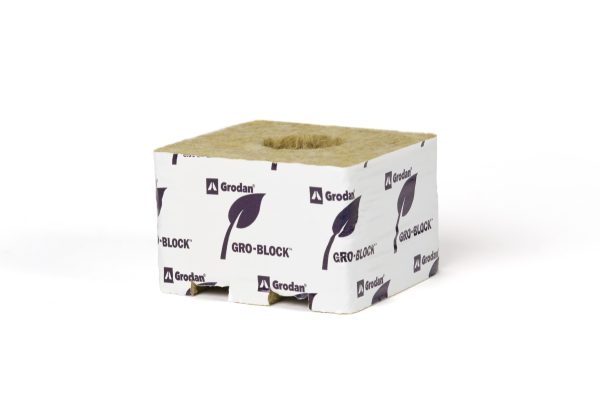 Grodan bloque 75x75x65 mm ag. grande improved