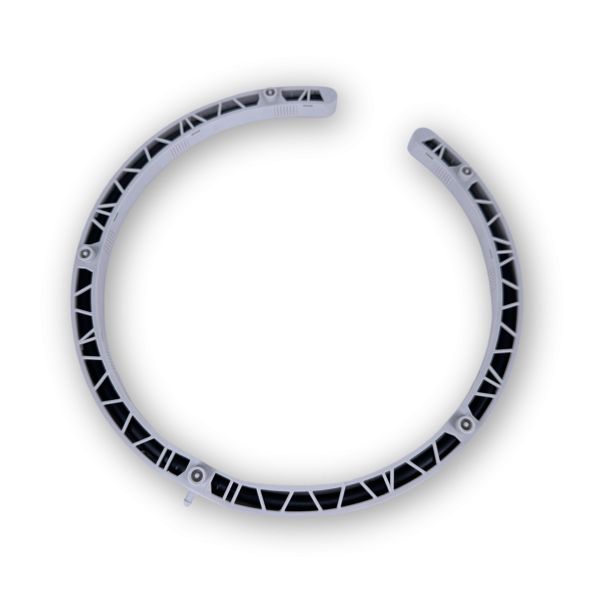 Netbow 25 cm / 10" 8 salidas gris - Image 2
