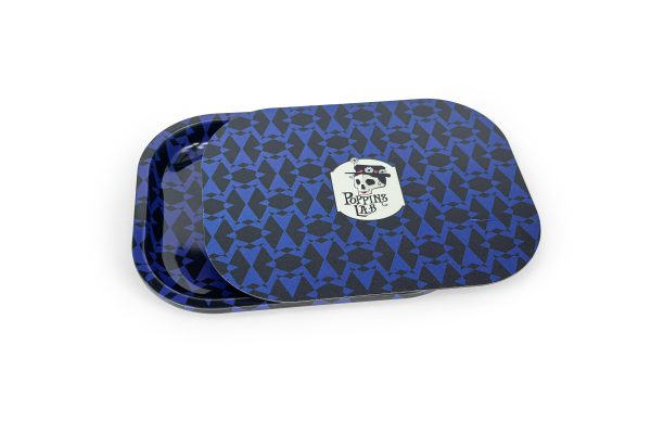 Bandeja de metal azul 180x140mm magnetic cover Poppins Lab - Image 2