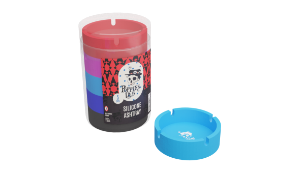 Cenicero de silicona (display 5uds) Poppins Lab
