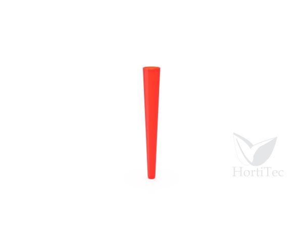 Tubo Transparente rojo (100 uds) Futurola