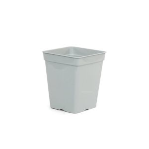 Maceta cuadrada blanca (18 x 18 x 25 cm) (30 u) (5.5 L)