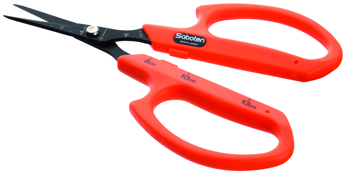 Tijera recta naranja Saboten