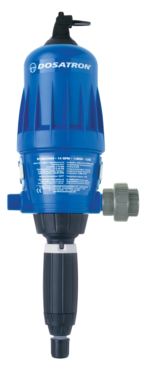 Dosatron 0,03 a 0,3%-1,25 a 11 ml D14MZ3000AFBPHY