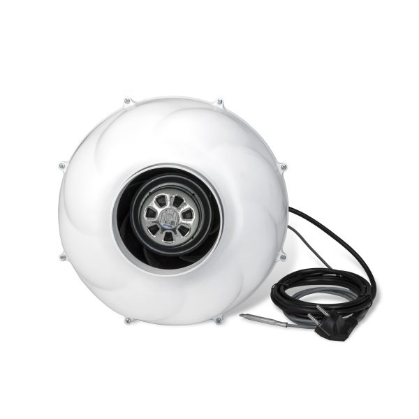 Silent extractor fan with temperature control 125mm 800m3/h