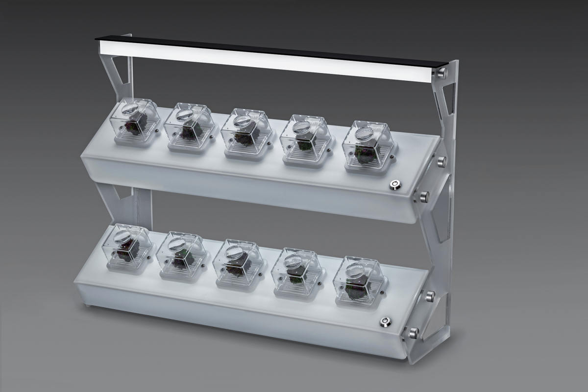 Flower Tower display Bud Bar