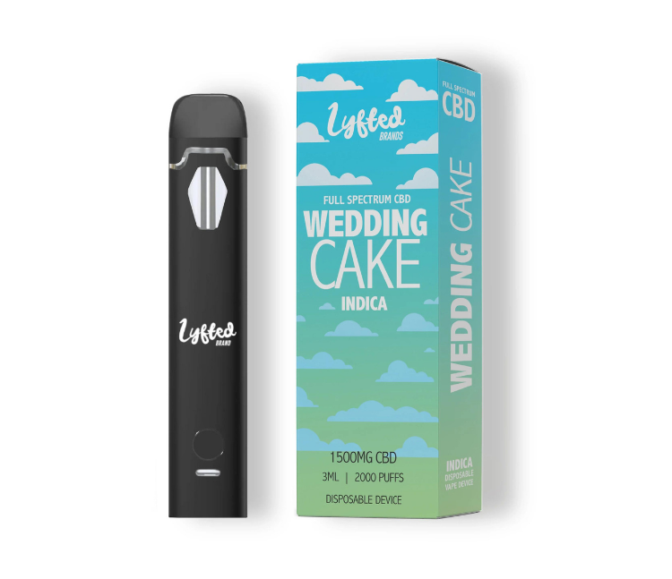 Vaper CBD Wedding Cake