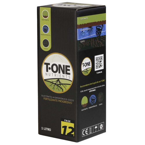 Fertilizante progresivo 1L fase 12 t-one