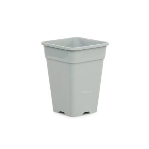 Maceta cuadrada blanca (20 x 20 x 27 cm) (30 uds) (7 L)